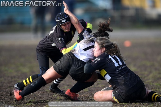 2020-01-19 Coppa Italia Femminile 2557 Amatori Union Rugby Milano